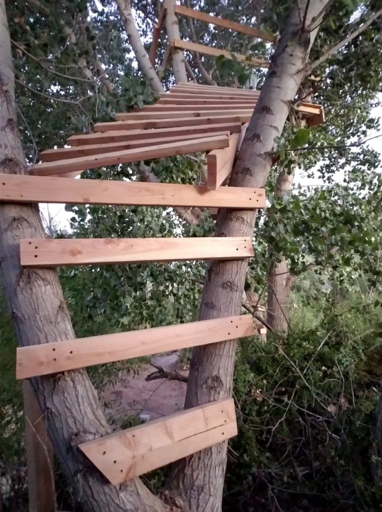 Unusual Climbing Platform