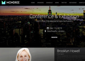 WordPress Event Website Theme - Mondree