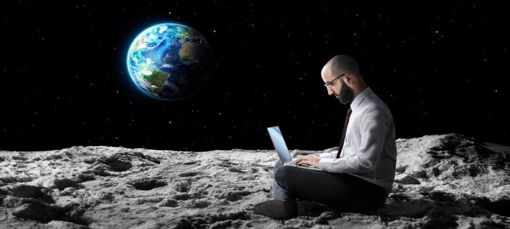 Working Remotely on the Moon